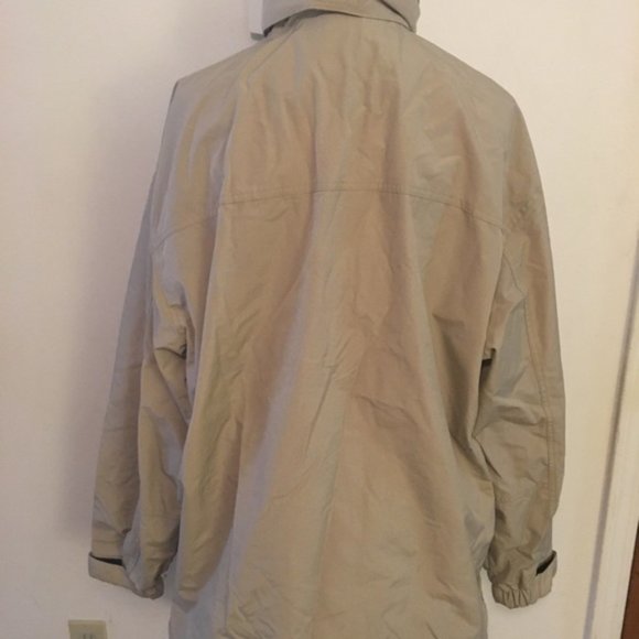 CHAPS PULLOVER COAT WINDBREAKER JACKET NWOT Med - M - Medium - Mens - Picture 3 of 4